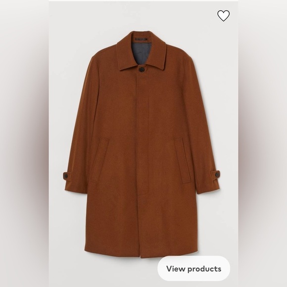 H&M Wool Blend Car Coat - Picture 3 of 9